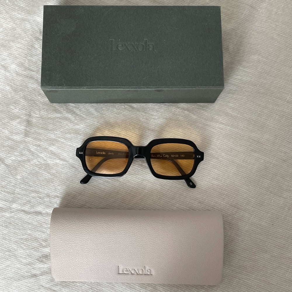 Lexxola Jordy frame style in black / orange